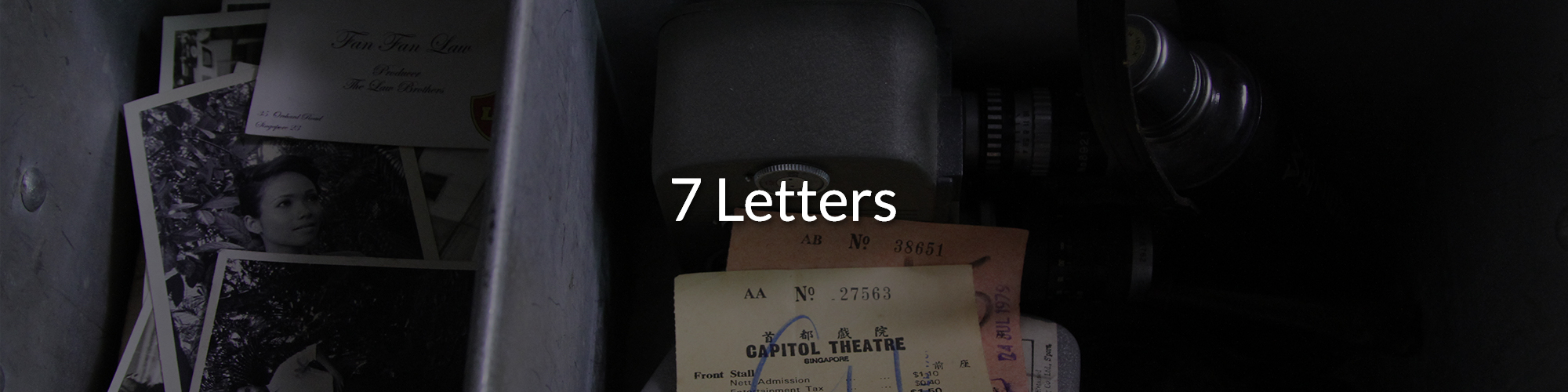 7 Letters (2015) - ZHAO WEI FILMS